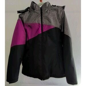 Magellan Outdoors Women XL Ski Jacket Color Purple, Black, Grey New with Tags